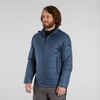 Wattierte Jacke Herren bis -5 °C Bergtrekking - MT100 blau 