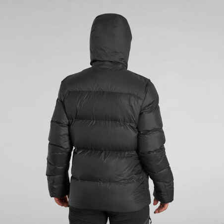 Men’s mountain and trekking padded and hooded jacket - MT900 -18°C