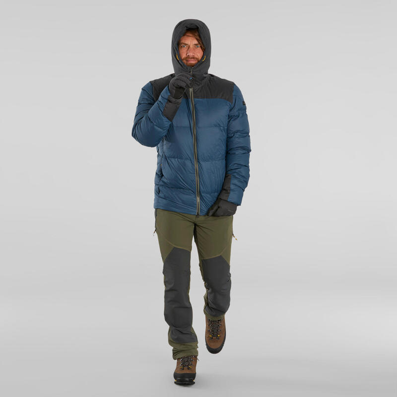 Casaco Acolchoado de Penas de Trekking na Montanha - MT900 -18°C Homem