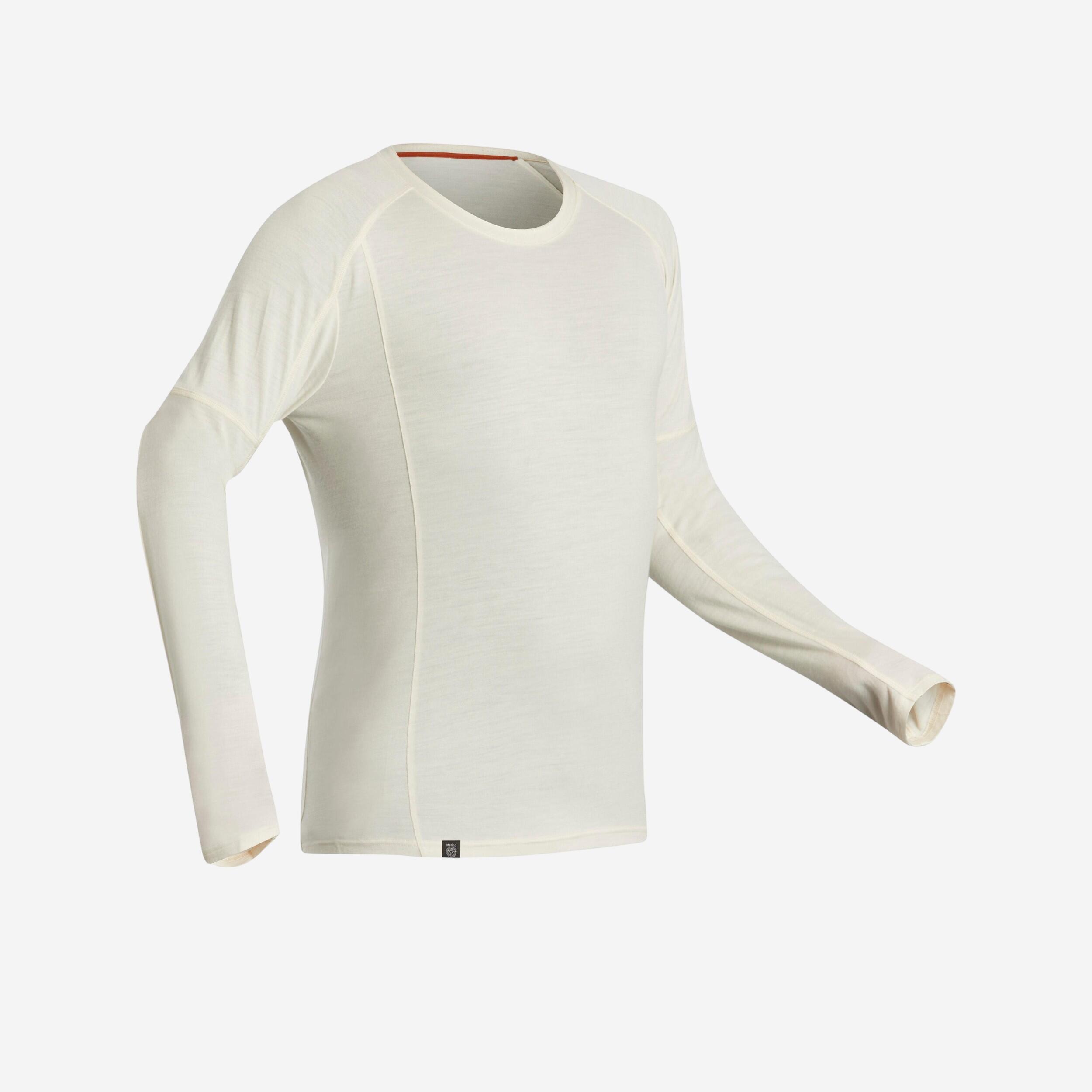 CAMISETA Simple WOOL ML FORCLAZ | Decathlon