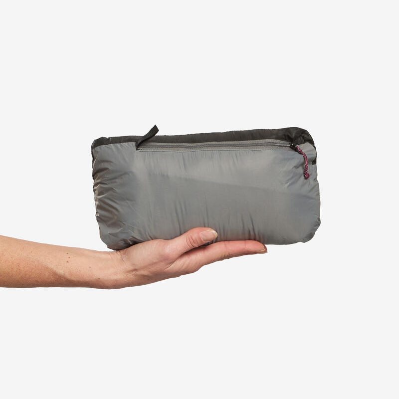Doudoune de trek sans manches synthétique Femme MT100 noir