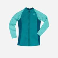 Mergulho - top jr SNK 500 ML turquesa SUBEA - Camisolas e Shorties de Snorkeling