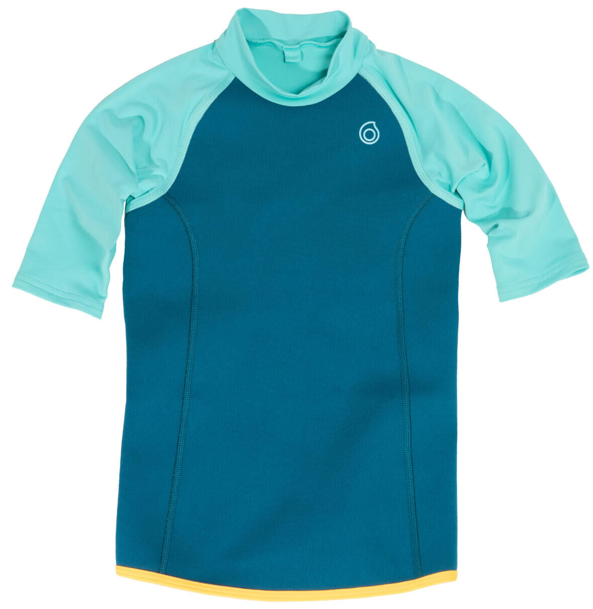 TOP THERMIQUE NÉORPÈNE 100 MANCHES COURTES JUNIOR TURQUOISE