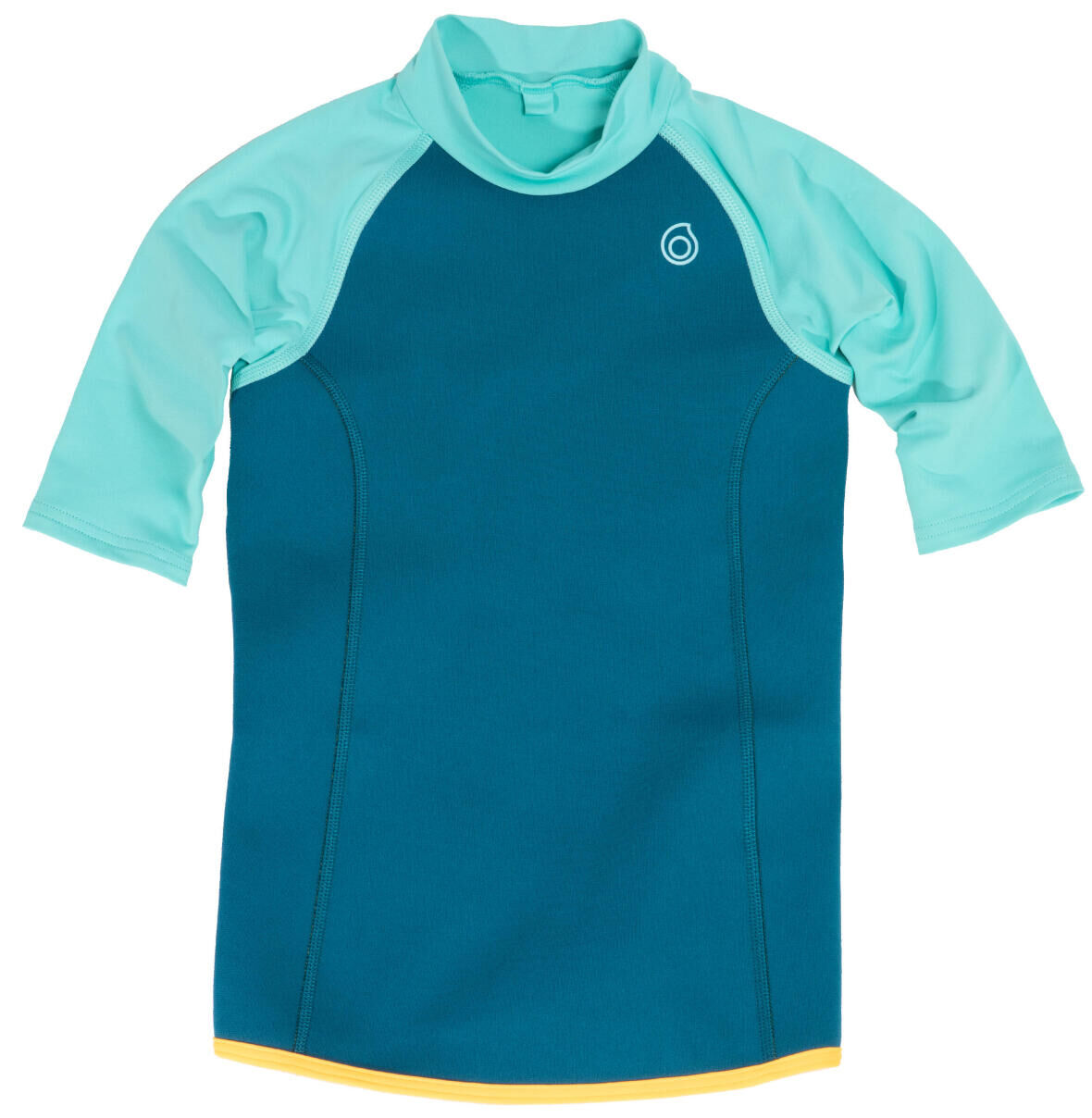 TOP THERMIQUE NÉORPÈNE 100 MANCHES COURTES JUNIOR TURQUOISE