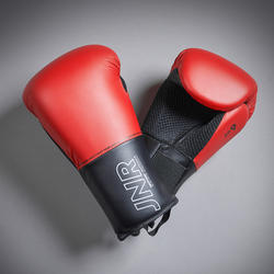 Kids' Boxing Gloves 100 - Red