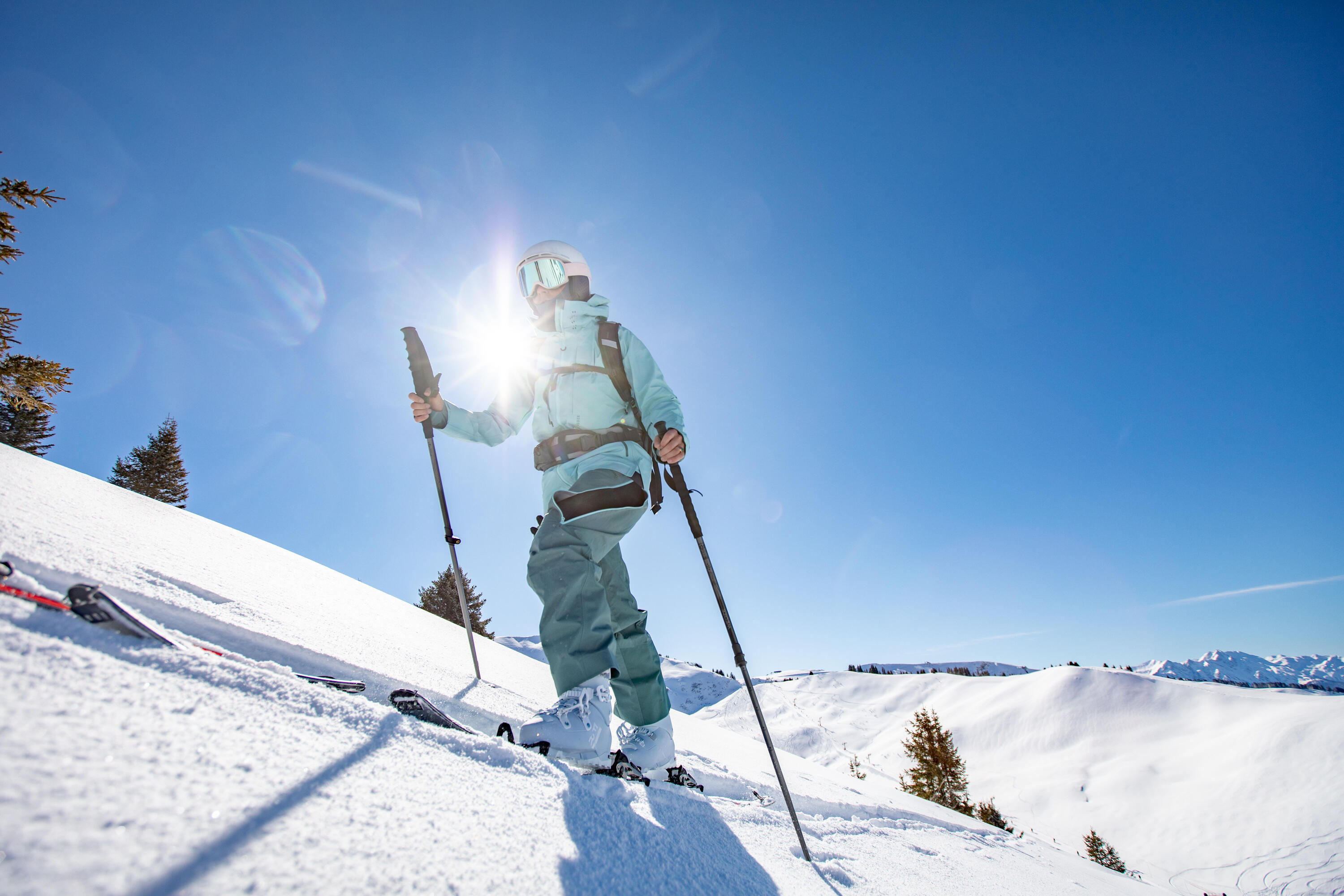 Esquís freeride Hombre Wedze FR 900 Pow Chaser, Sin fijaciones 10/18