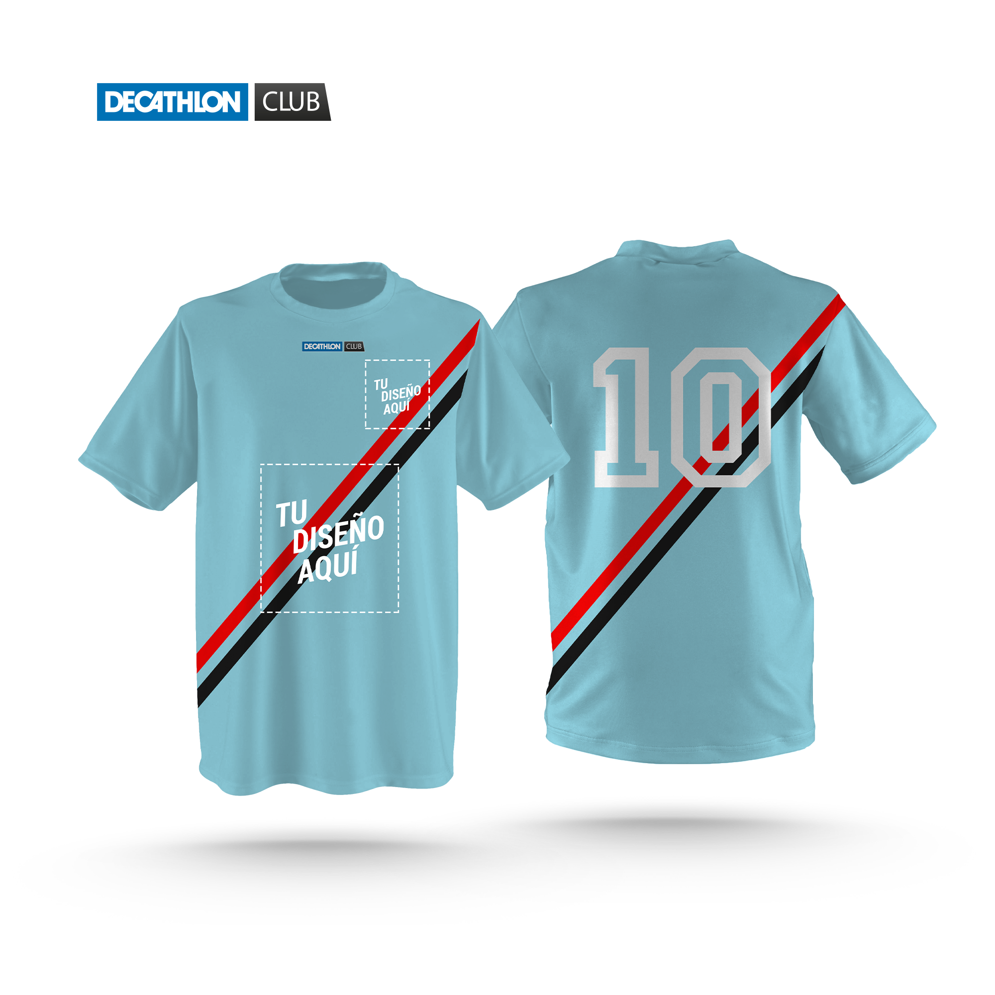 CAMISETA FÚTBOL AMERICANO ADULTO AF550SH ROJO - Decathlon