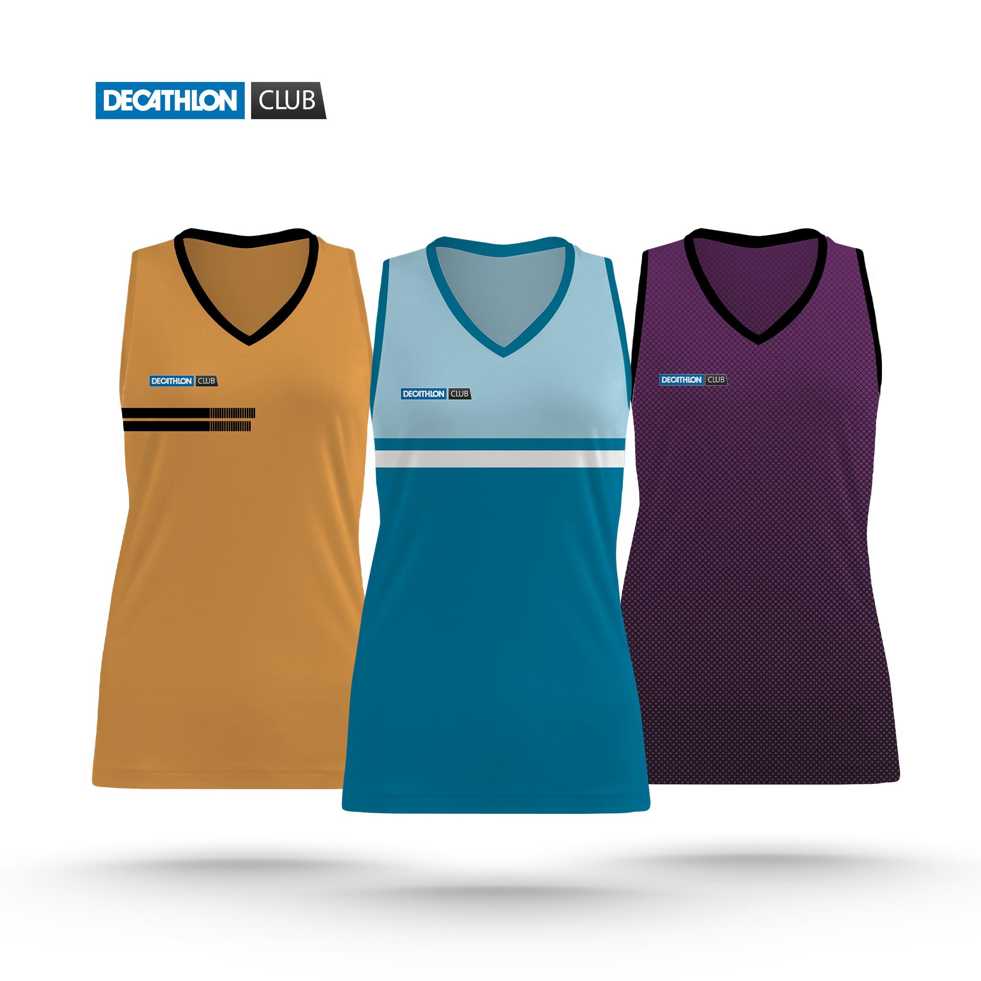 CAMISETA MUJER PÁDEL PERSONAIZADA MODELO CUP 2/5