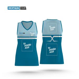 CAMISETA MUJER PÁDEL PERSONAIZADA MODELO CUP