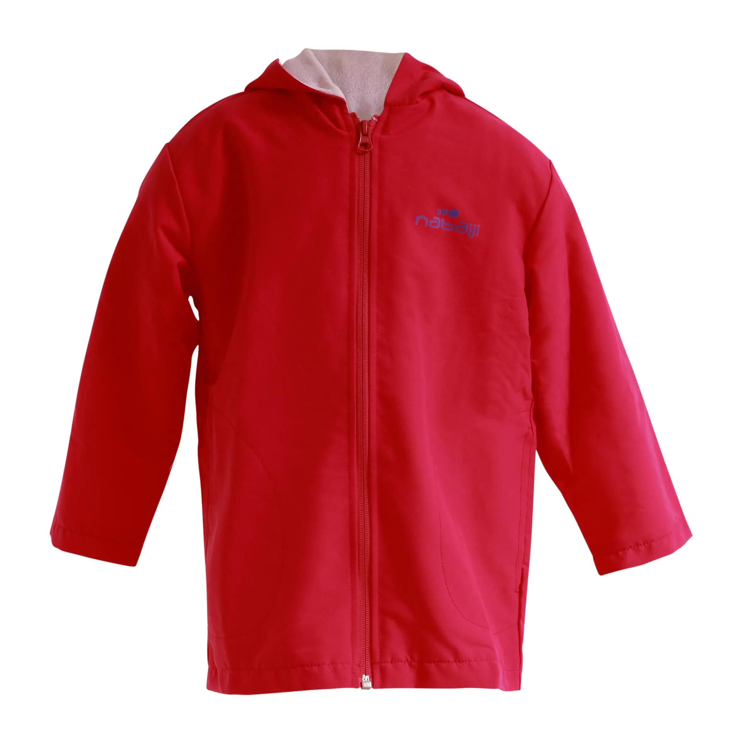 Parka Natación Niños Rosa 2/6
