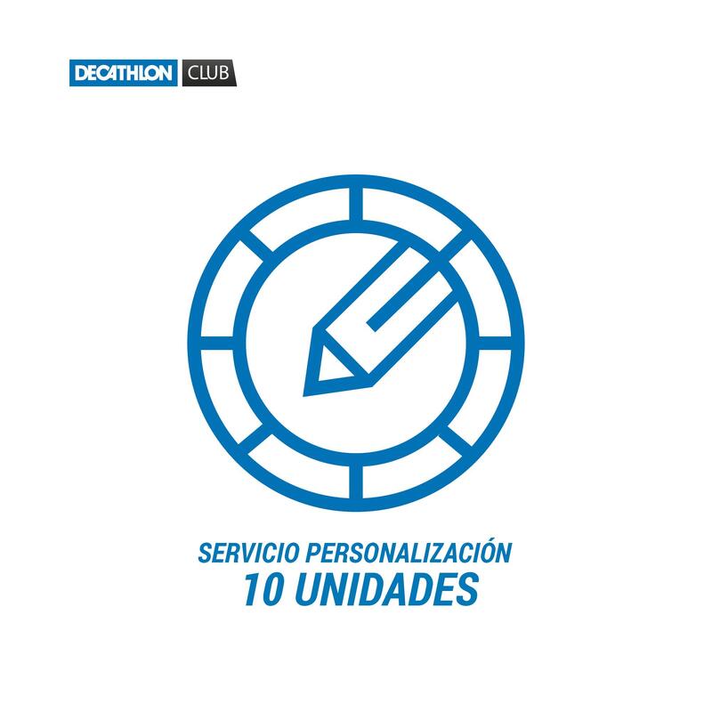 Servicio Personalización de 10 Unidades