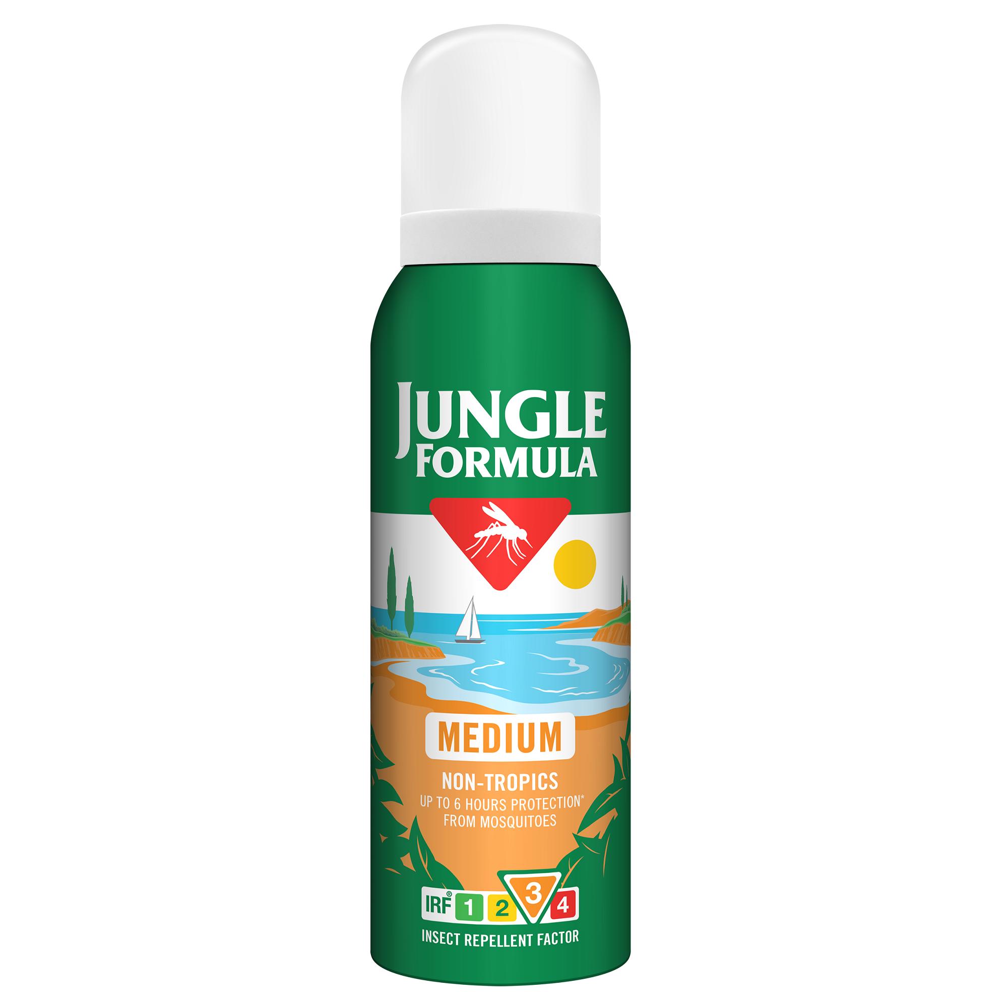 JUNGLE FORMULA Medium Mosquito Repellent 125ml