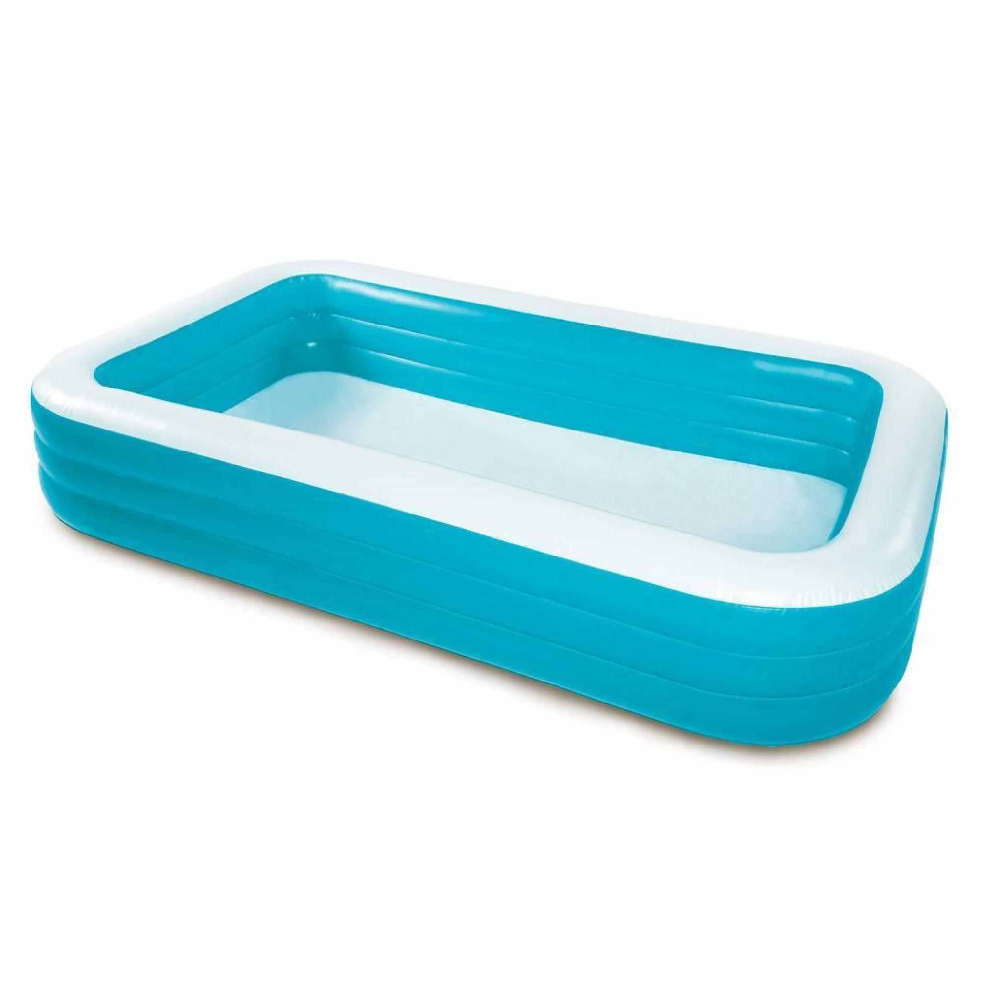 Şişme Çocuk / Yetişkin Havuzu - INTEX -  2.62 x 1.75 x 56cm -  Dikdörtgen - Mavi 1/5