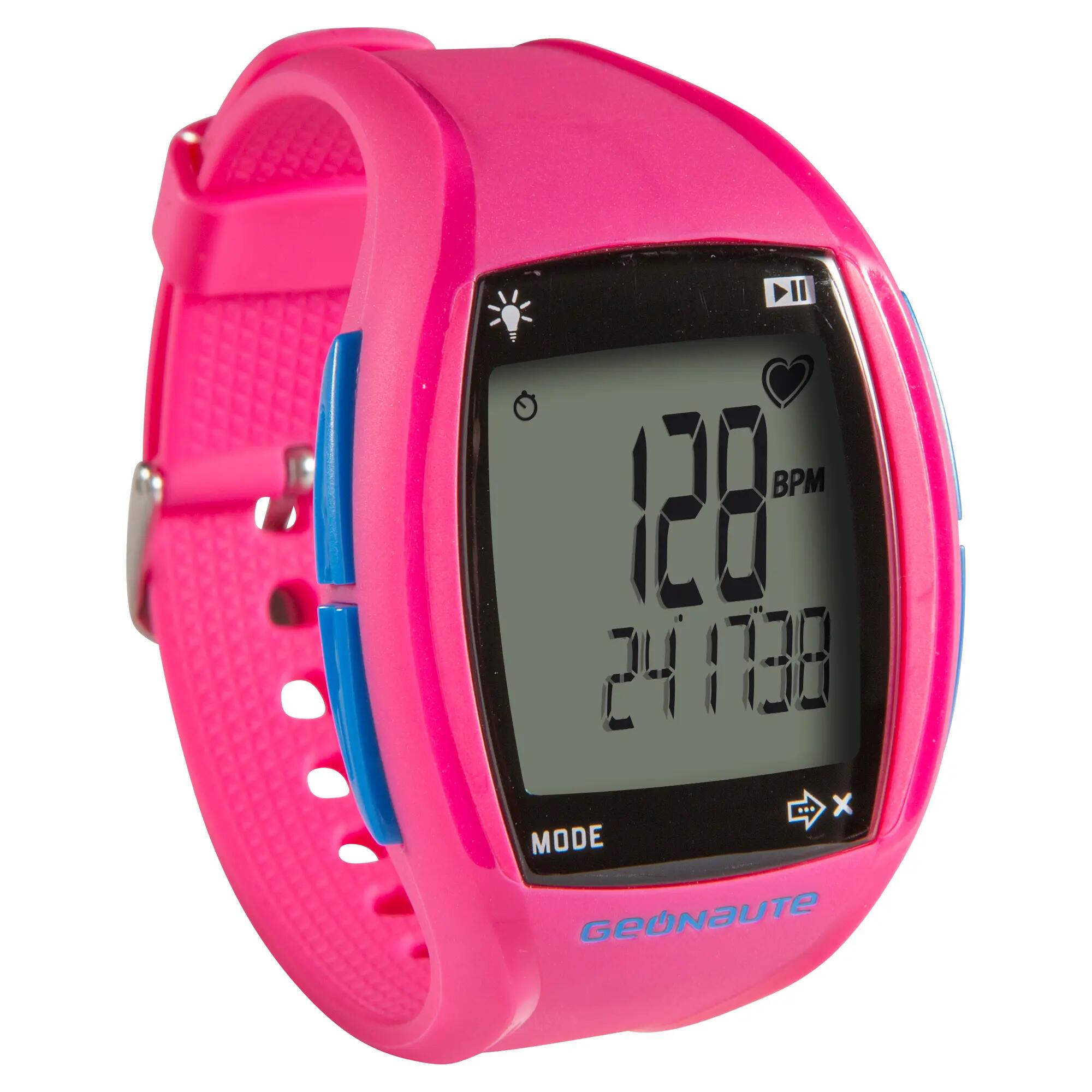 ONrhythm 310 HRM Watch and Coded Chest Strap - pink 3/11