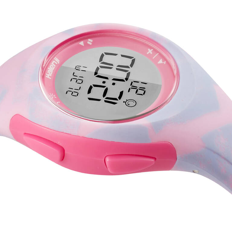 Jam Tangan Stopwatch lari wanita w 200 s - Pink