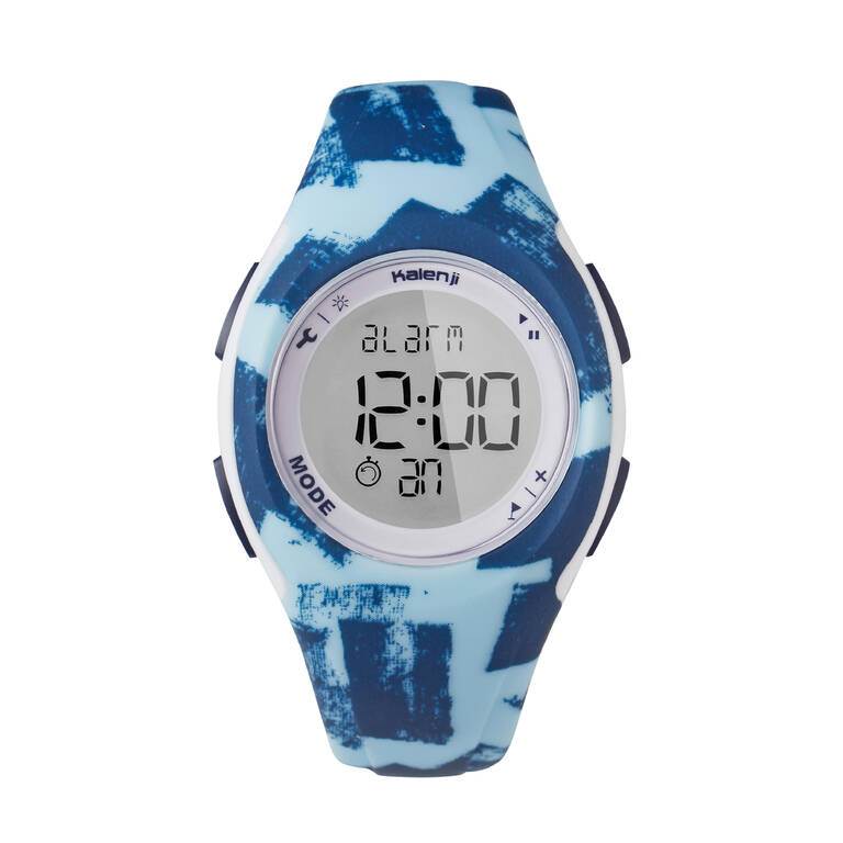 Jam Tangan stopwatch lari W200 S - Biru muda