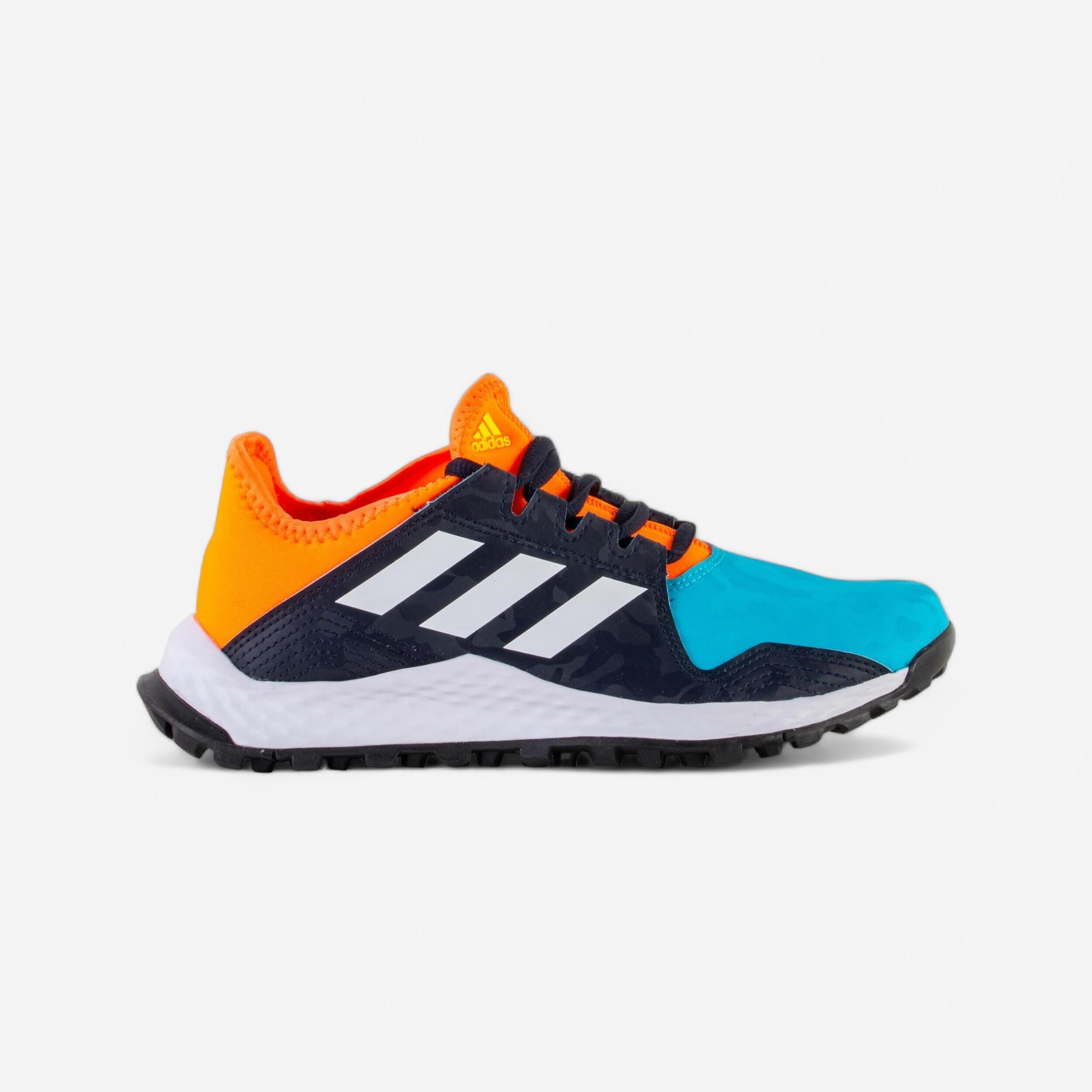 Scarpe hockey junior YOUNGSTAR blu-arancione ADIDAS | DECATHLON