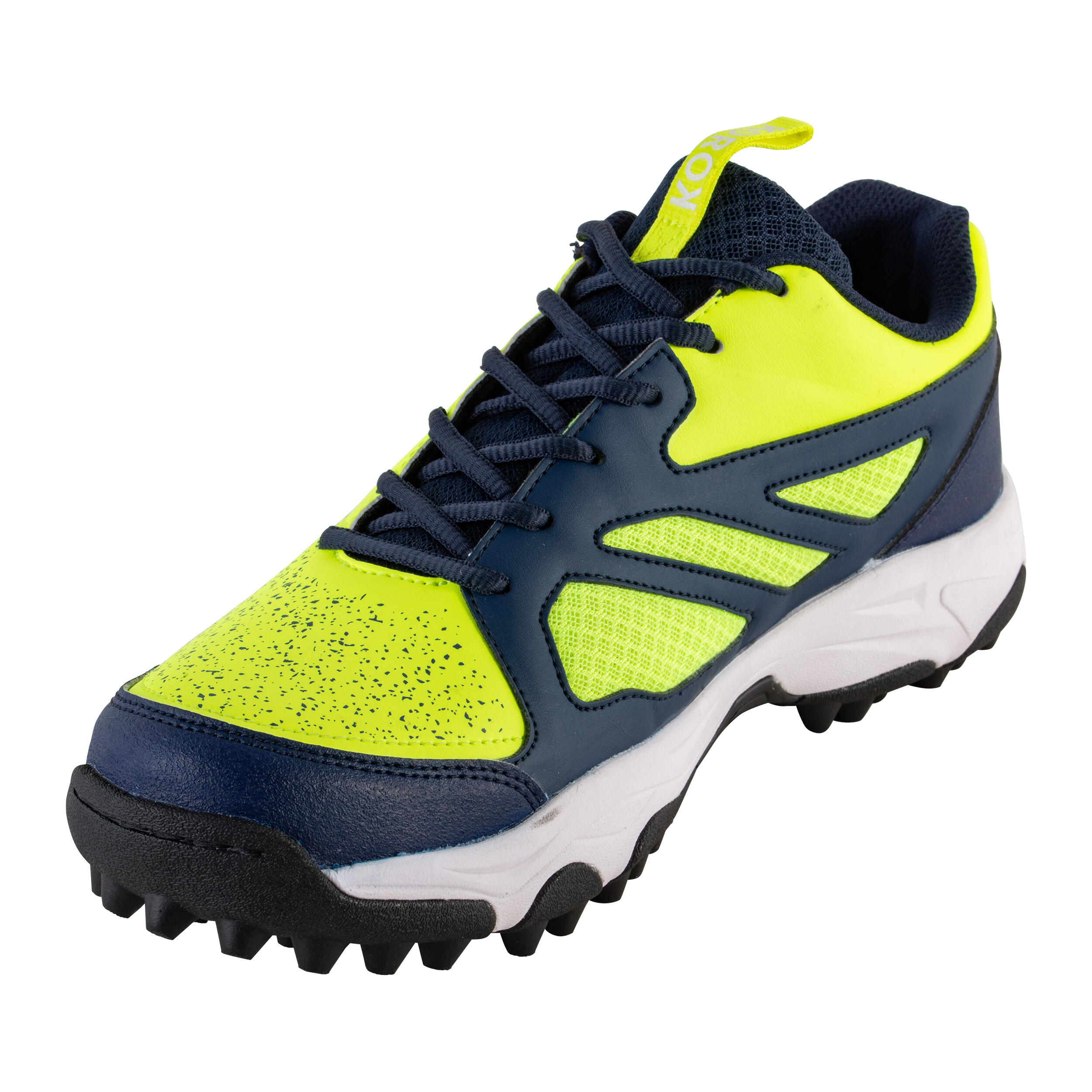 Adult Low Intensity Field Hockey Shoes FH100 - Yellow/Blue 7/7