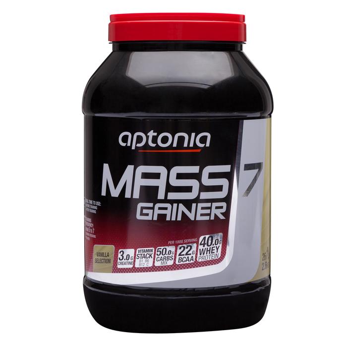 proteinpulver mass gainer 7 aptonia decathlon proteinpulver mass gainer 7 vanille 2 6kg