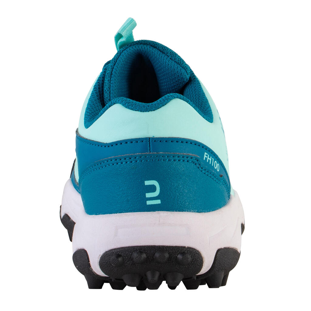 Adult Low Intensity Field Hockey Shoes FH100 - Turquoise/Blue