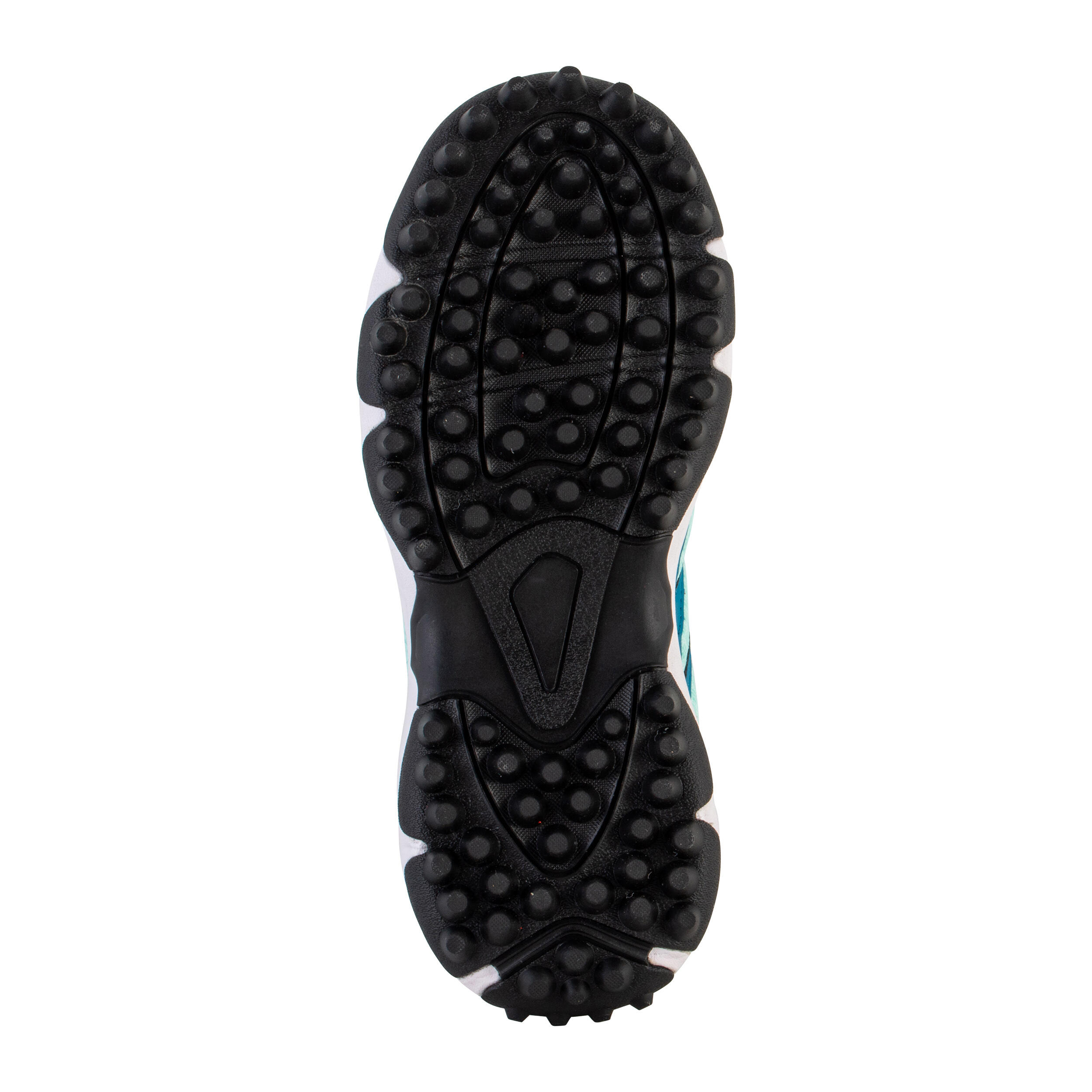 Adult Low Intensity Field Hockey Shoes FH100 - Turquoise/Blue 4/7