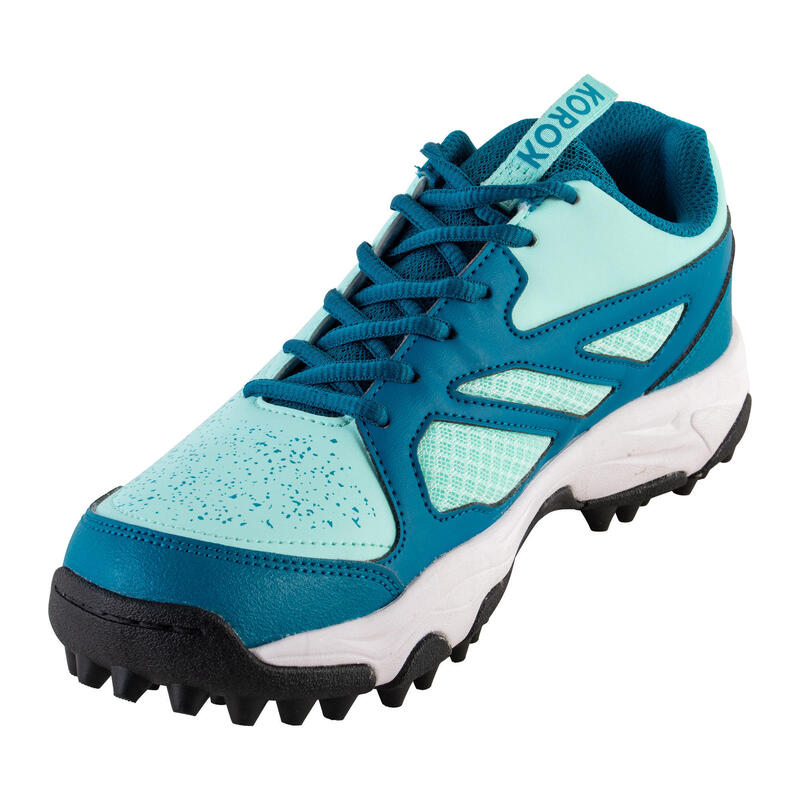Adult Low Intensity Field Hockey Shoes FH100 Yellow/Blue KOROK