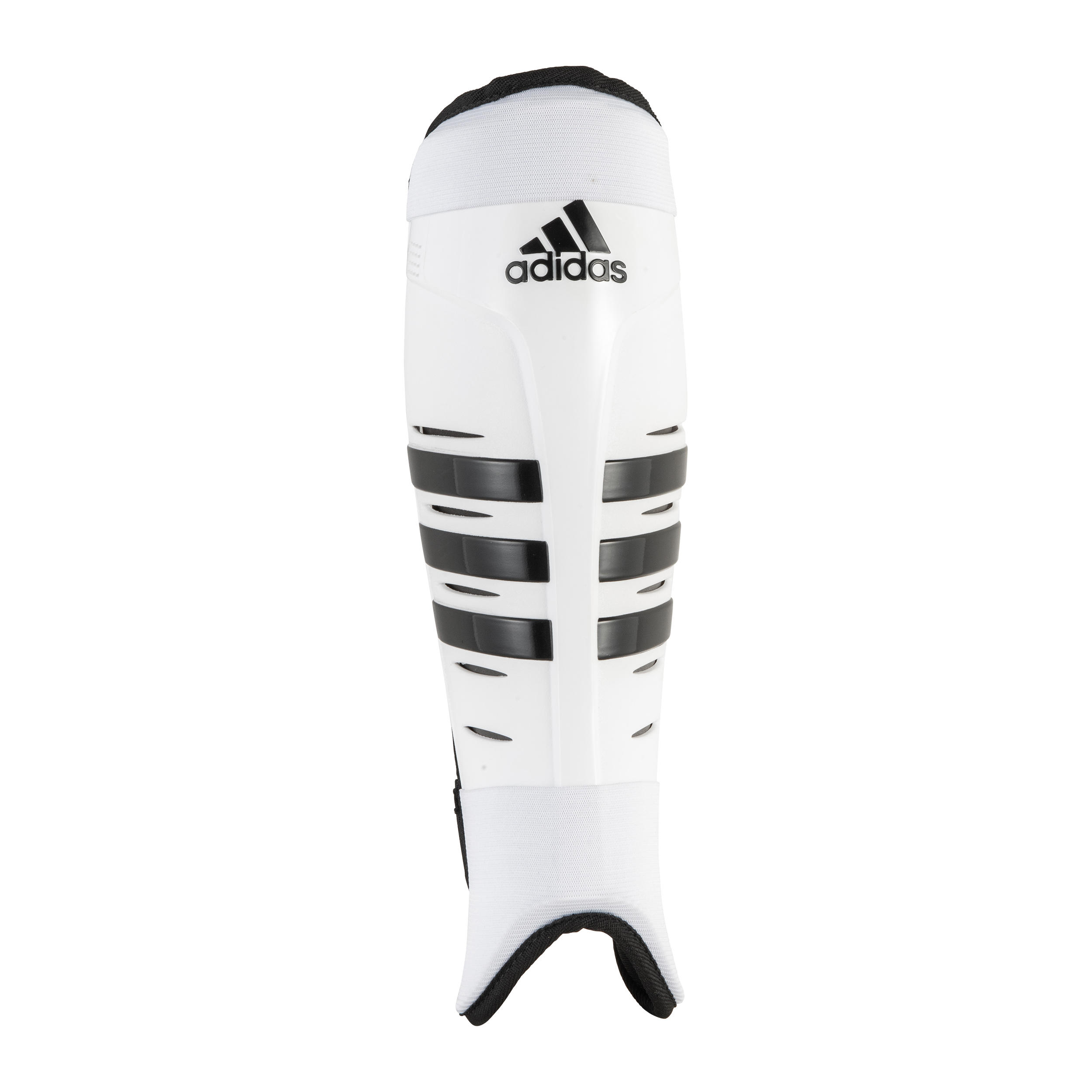 ADIDAS Adult High Intensity Field Hockey Shin Guard - White/Black