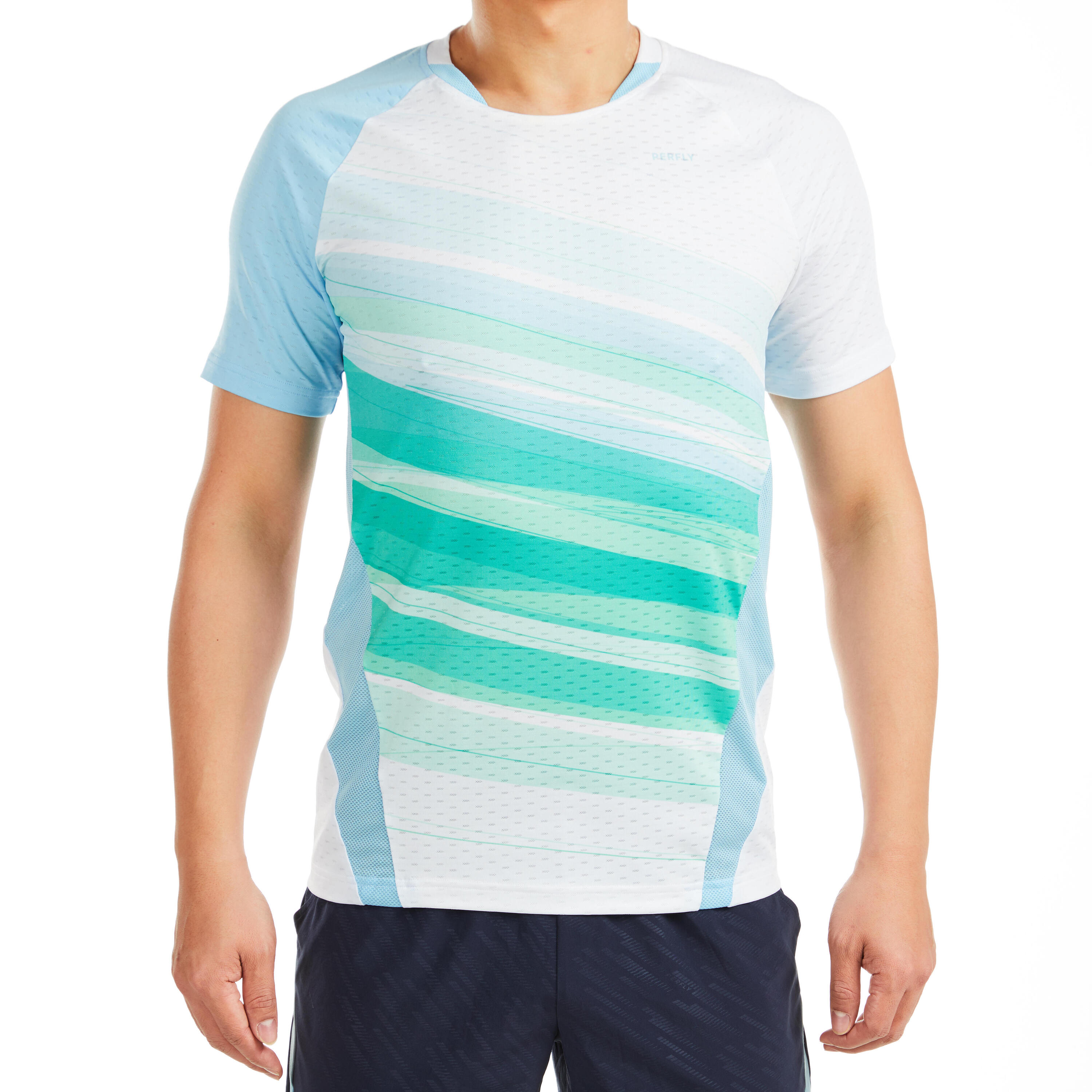 T-SHIRT 560 M WHITE GREEN BLUE 2/21