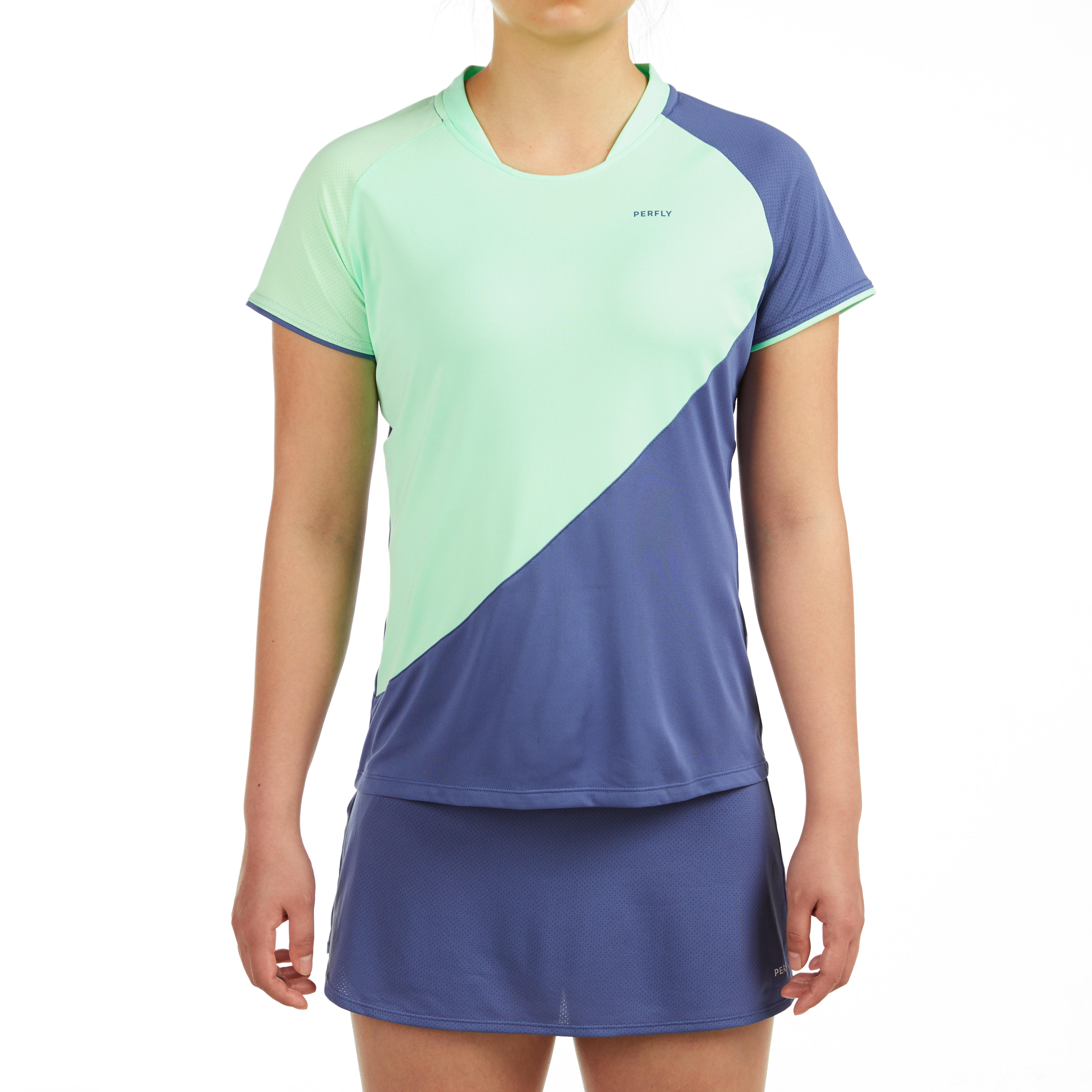 

T-shirt 530 W Grey Green -  By PERFLY | Decathlon, Green/grey