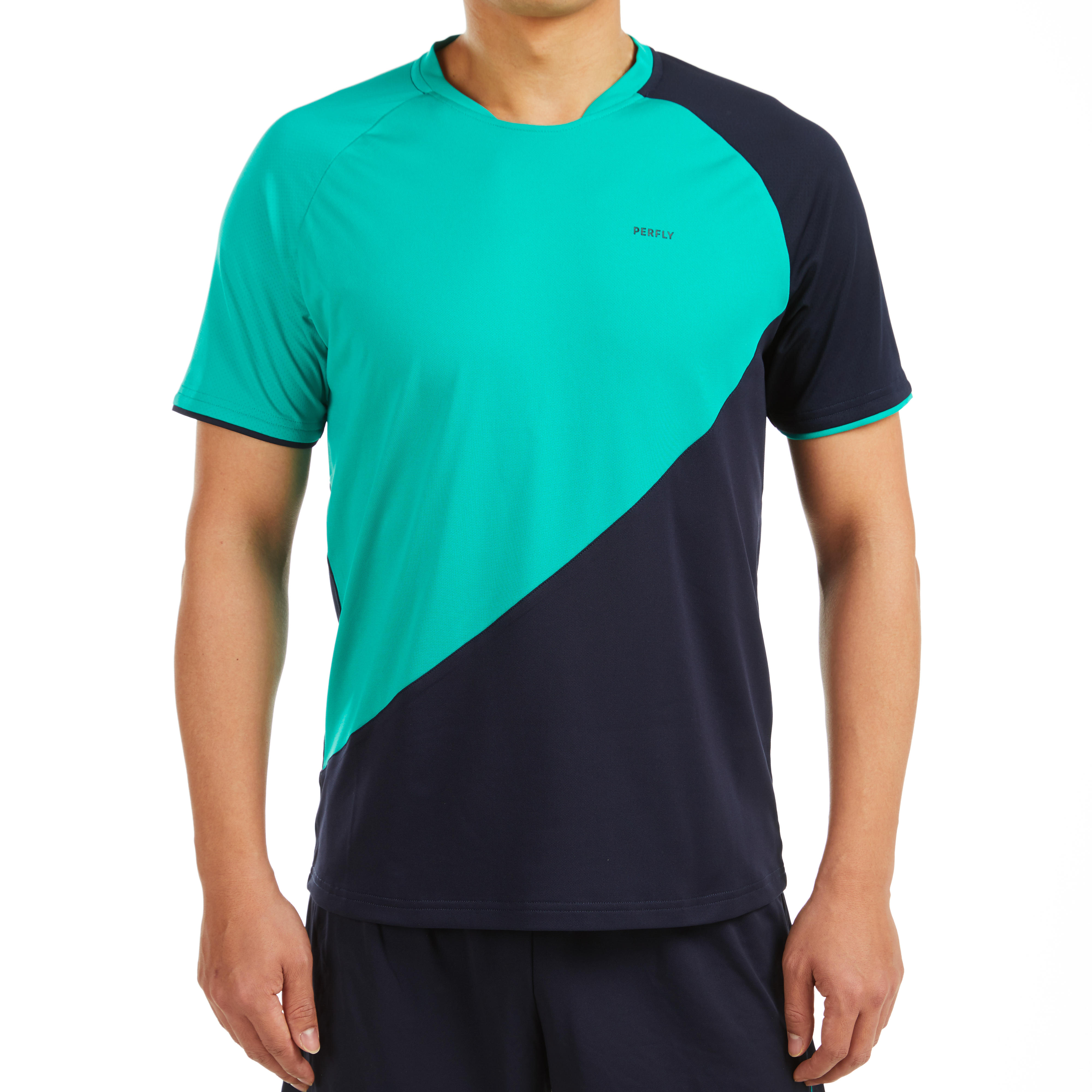 

T-shirt 530  Navy Green -  By PERFLY | Decathlon, Blue/green