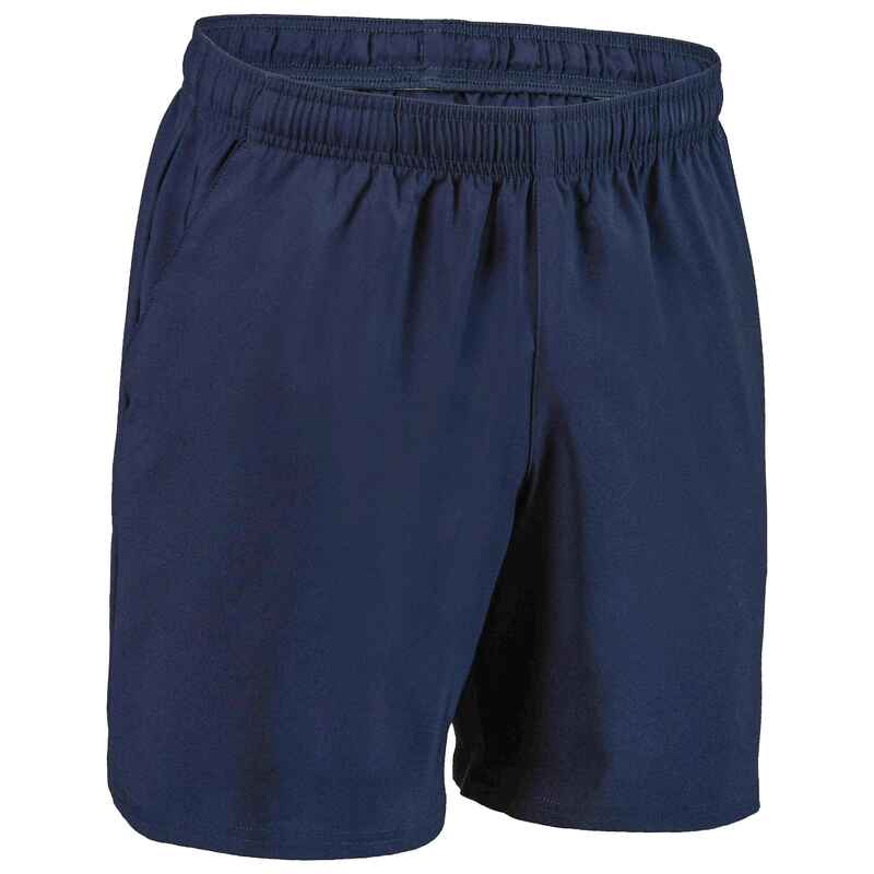 Men's Cardio Fitness Shorts FST 100 - Navy Blue Marl