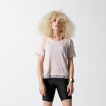 Kalenji Hardloop T-shirt voor dames Run Feel antracietgrijs