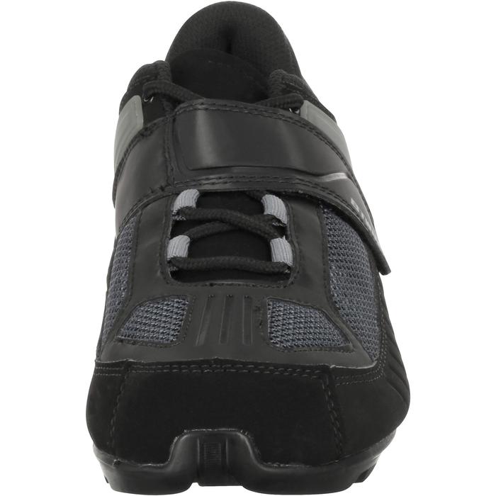 Zapatillas ciclismo cicloturismo ROADC 100 negro Triban Decathlon