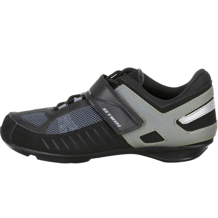 Zapatillas ciclismo cicloturismo ROADC 100 negro Triban Decathlon