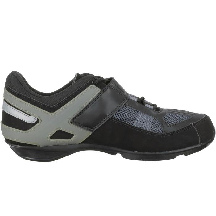 Zapatillas ciclismo cicloturismo ROADC 100 negro Triban Decathlon