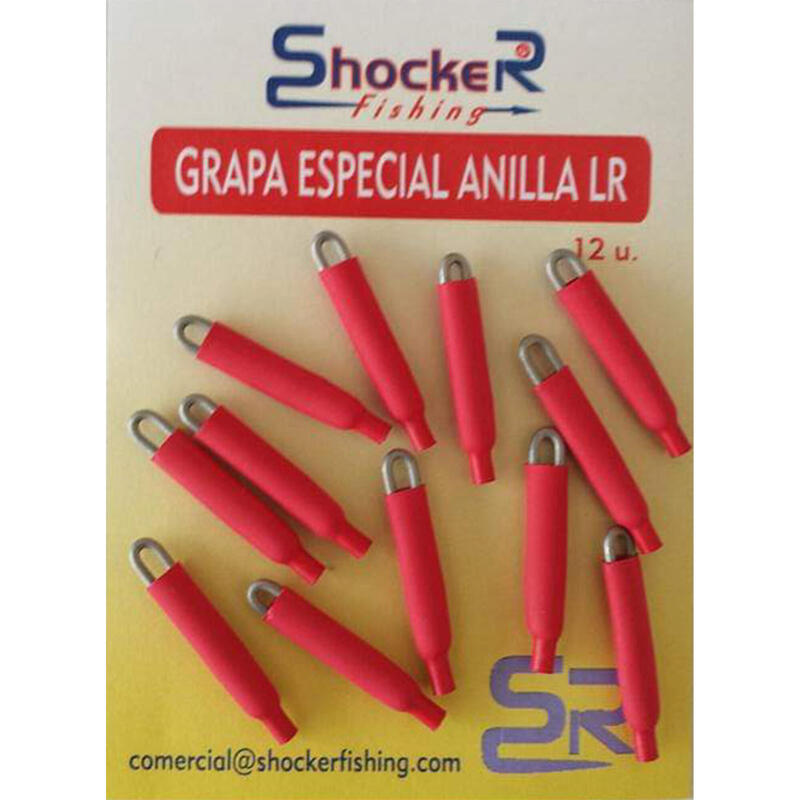 Grapas Rojas Surfcasting 12 uds