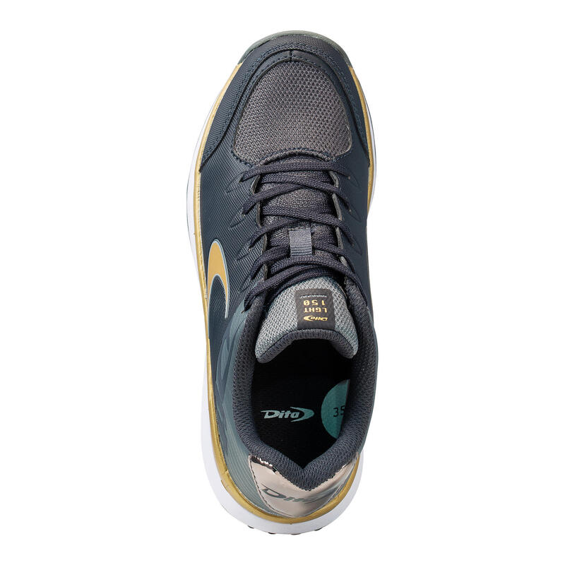 Scarpe hockey su prato junior LGHT 150 nero-oro