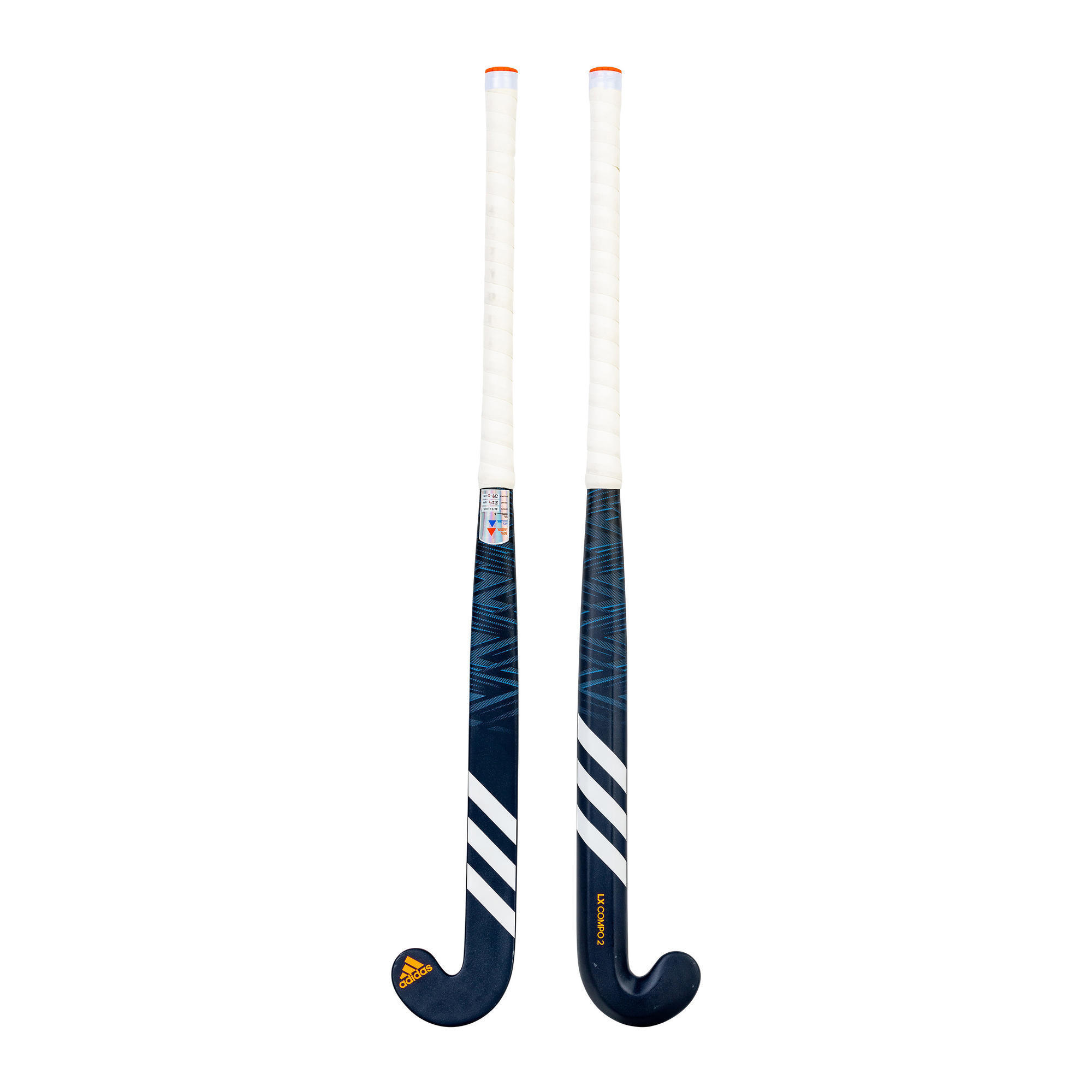 ADIDAS Hockeystick voor gevorderde volwassenen mid bow 50% carbon LX24  Compo2 | Decathlon