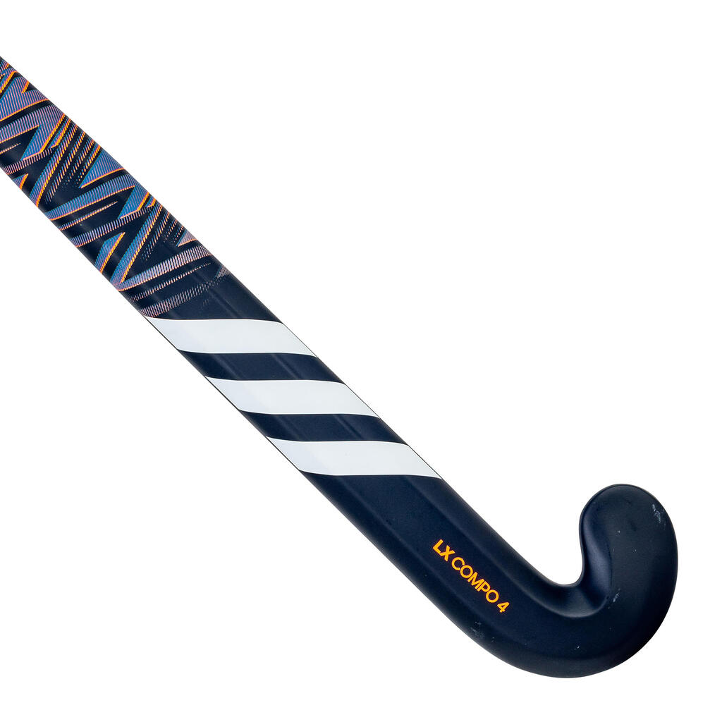 Adult Hockey Intermediate Mid Bow 20% Carbon Stick LX24Compo4 Compo 4