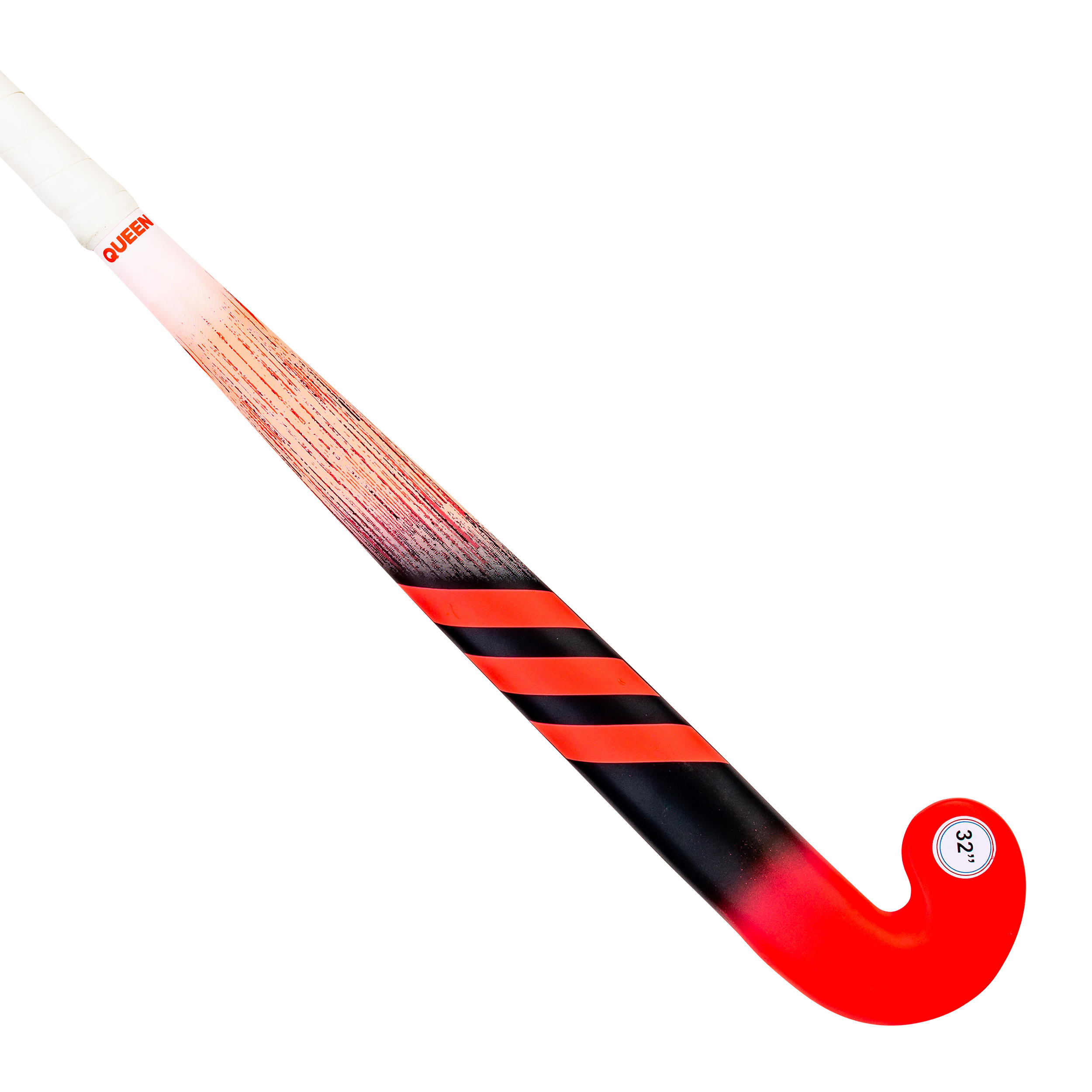 Stick de hockey sur gazon enfant bois K17 Queen rose noir ADIDAS