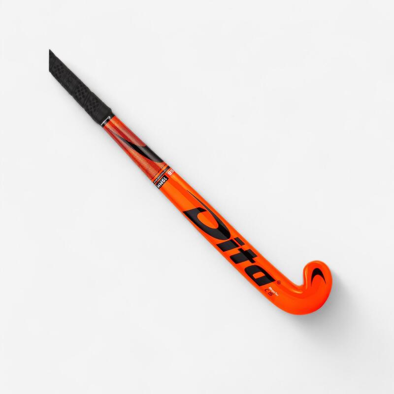 Stick de hockey sur gazon enfant bois Megatec C15 orange