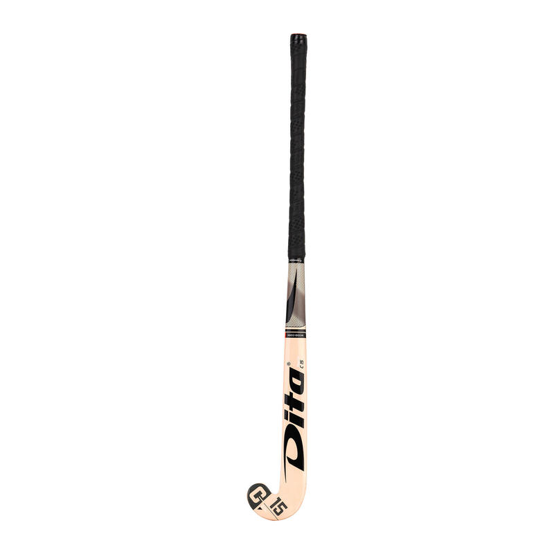 Stick de hockey sur gazon enfant bois Megatec C15 rose