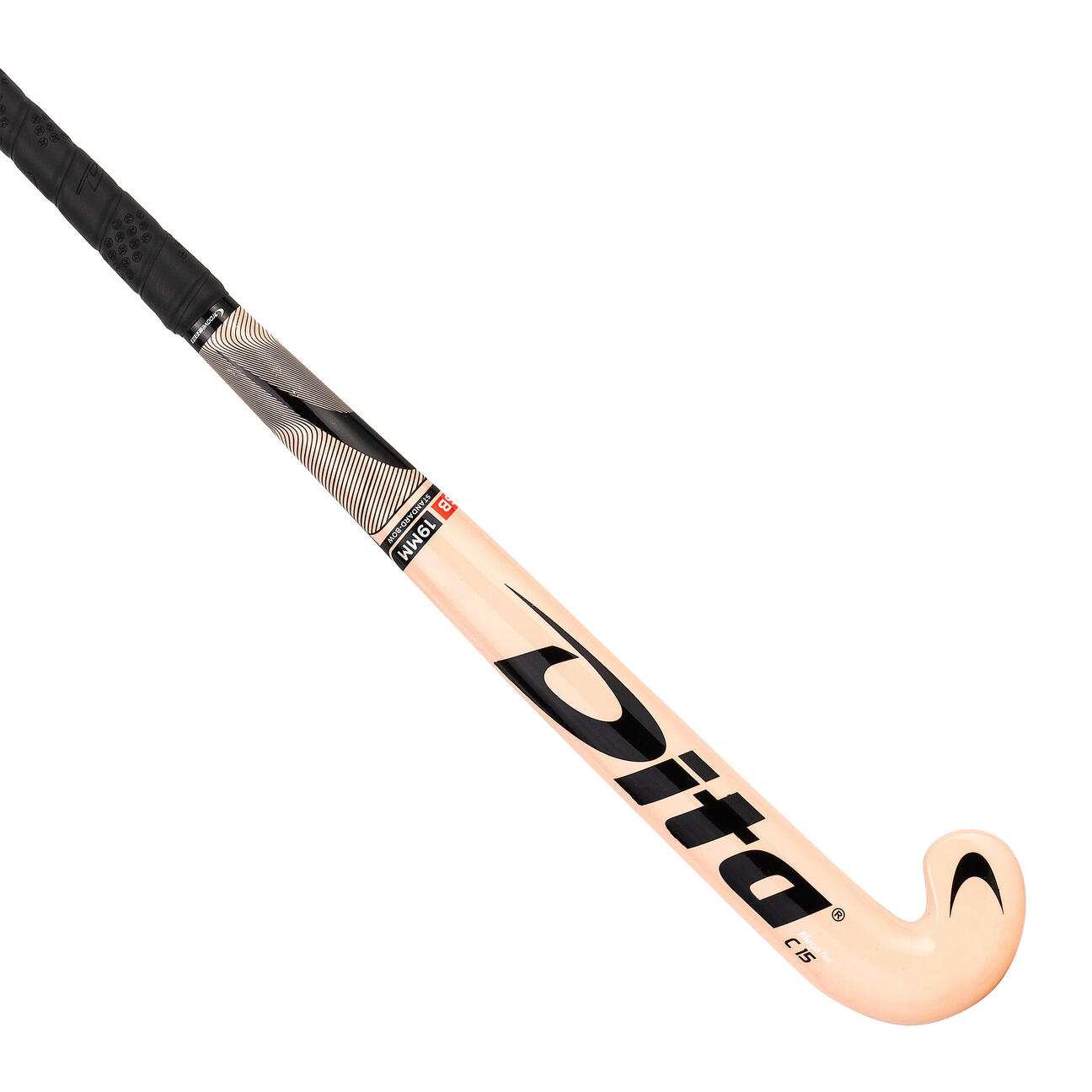 Stick de hockey sur gazon enfant bois Megatec C15 rose Dita Decathlon