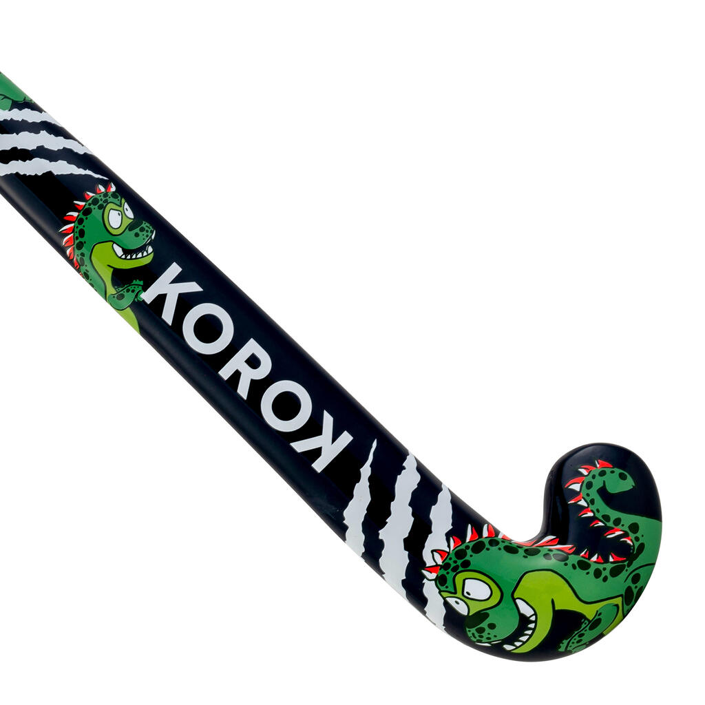 HOKEJAŠKA PALICA FH100 ZA HOKEJ NA TRAVI DEČJA DRVENA - DINO