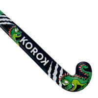 Kids' Wood Field Hockey Stick FH100 - Dino