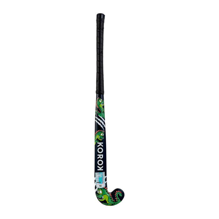 Crosses enfants Stick de hockey sur gazon enfant débutant bois FH100