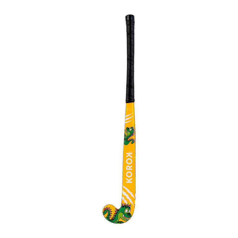 Kids' Wood Field Hockey Stick FH100 - Dino