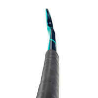 Adult Occasional Wood/Fibreglass Field Hockey Stick FH100 - Turquoise Blue