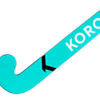 Adult Occasional Wood/Fibreglass Field Hockey Stick FH100 - Turquoise Blue