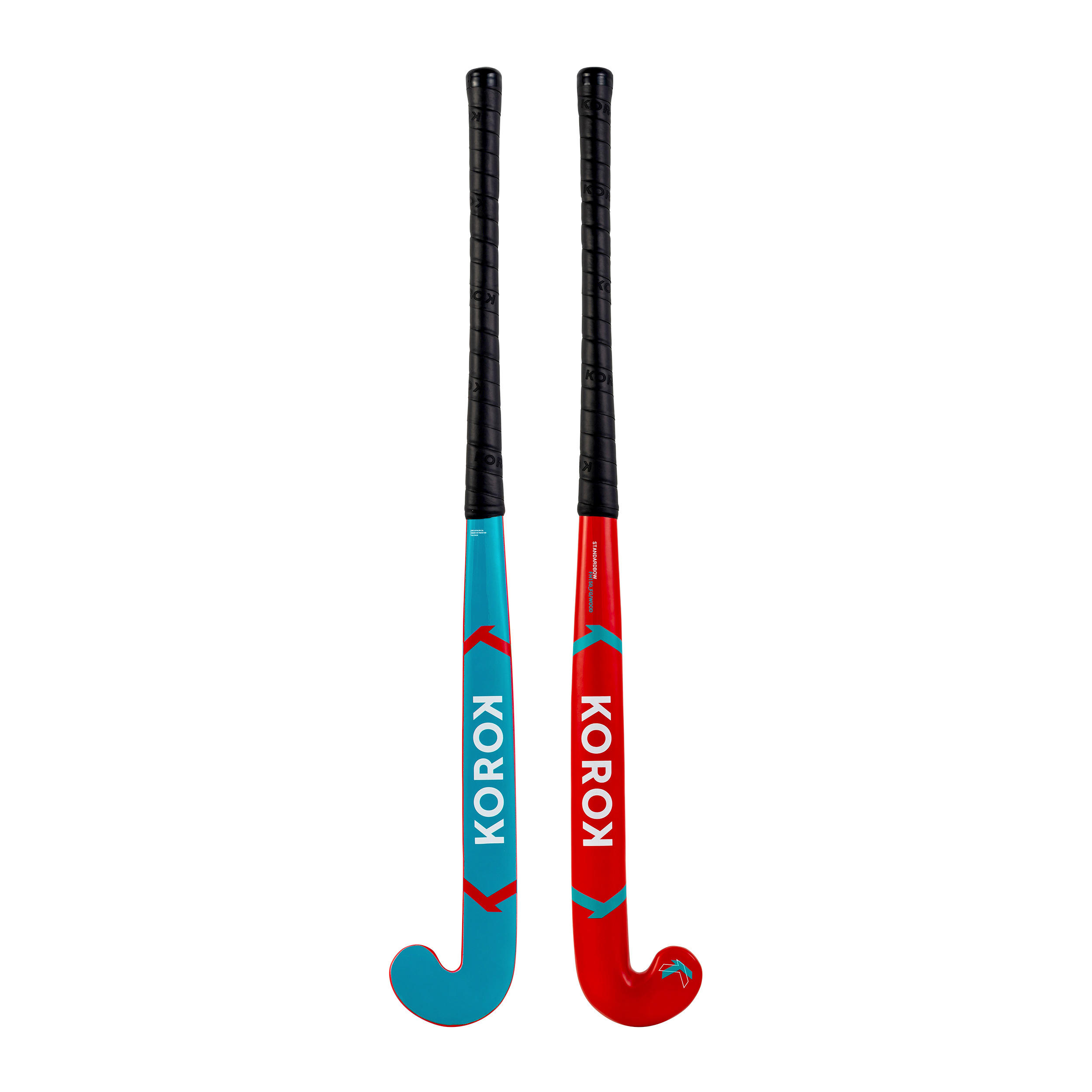 Kids' Beginner/Occasional Field Hockey Wooden Stick FH150 - Red 6/12